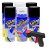 Plasti Dip Rim Kit: 4 Aerosol Cans Black, 2 Aerosol
