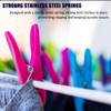 Clothes Pegs, 48 Packs Plastic Clothes Pegs for Washing Line,