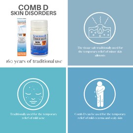 Martin & Pleasance - Schuessler Tissue Salt COMB D (6X) 125 tablets