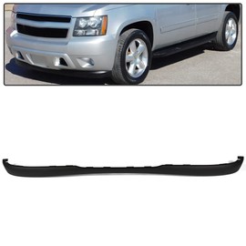 PIT66 Front Bumper Air Dam Deflector Compatible with 07-13 Chevy Tahoe Suburban Avalanche Lower Valance 4WD Without Off-Road Black