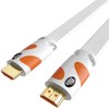 Postta Flat HDMI Cable 25 Feet 4K HDMI2.0 Cable Support