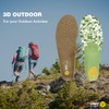 Sidas 3D Einlegesohlen für Wandern & Outdoor-Aktivitäten, grün, 39-41