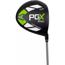Pinemeadow Golf PGX Offset Driver (Ladies, Right Hand, Graphite, Ladies Flex) Bl