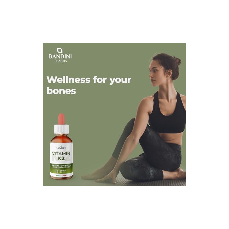 Bandini® Vitamin K2 MK-7 | 200 µg per Drop &