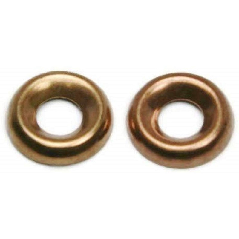 Finishing Cup Washer Silicon Bronze Countersunk Finishing Washers #6 (0.176