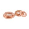 ZHUOYUE 50 Pieces M10 Flat Washer Copper Washer Washer Drain