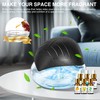 Water Air Purifier for Home with Essential Oil Diffuser &