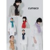 cumaco C-A0011B Scarf, 25 Colors, 100% Cashmere, Plain, Solid, Unisex,