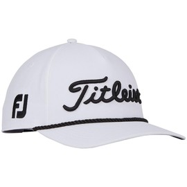 Titleist Tour Rope Golf Hat White/Black One Size Fits Most