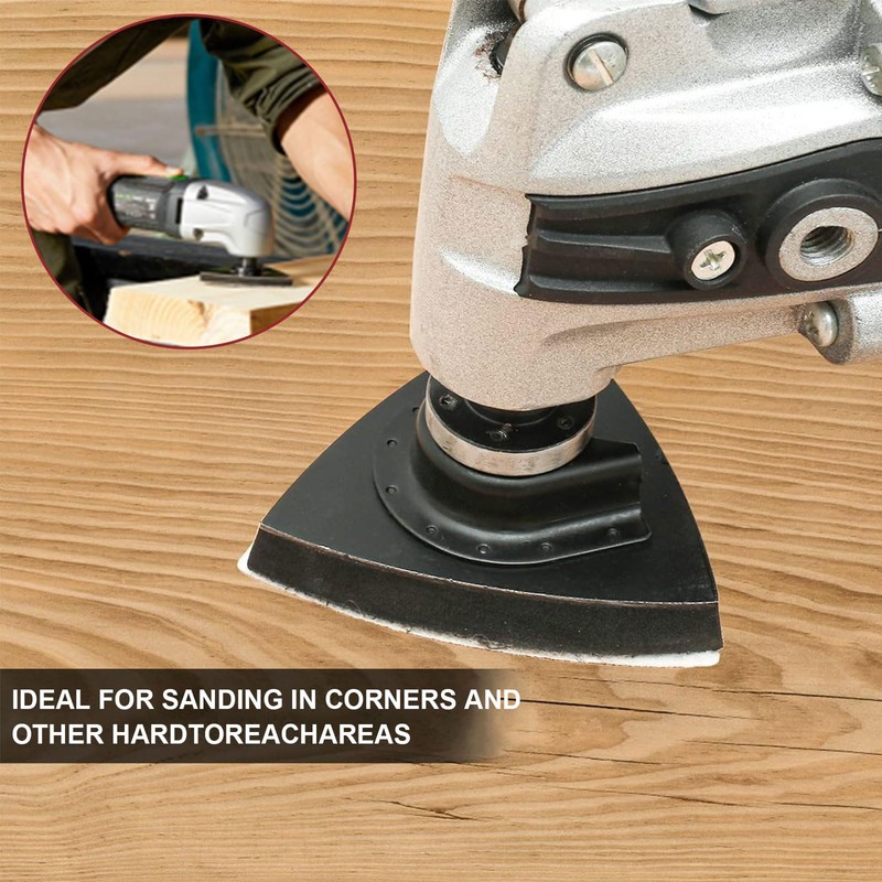 156 Multitool Sanding Plate for Delta Sanders, 3 Finger Sanding