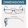 Fashion Ladies Computer Glasses - Pattern Design Readers Eyeglasses