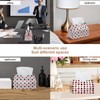2 Pack Tissue Box Cover Holder, Poker Cards Square Rectangle