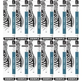 12 PACK: Zebra Pen F-Refill 0.7mm Black 1 per pack - Zebra Pen 85511