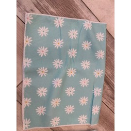 Kitchen Blue Home Sweet Home Flowers Kitchen Towels Dish Towels - 26" x 18"