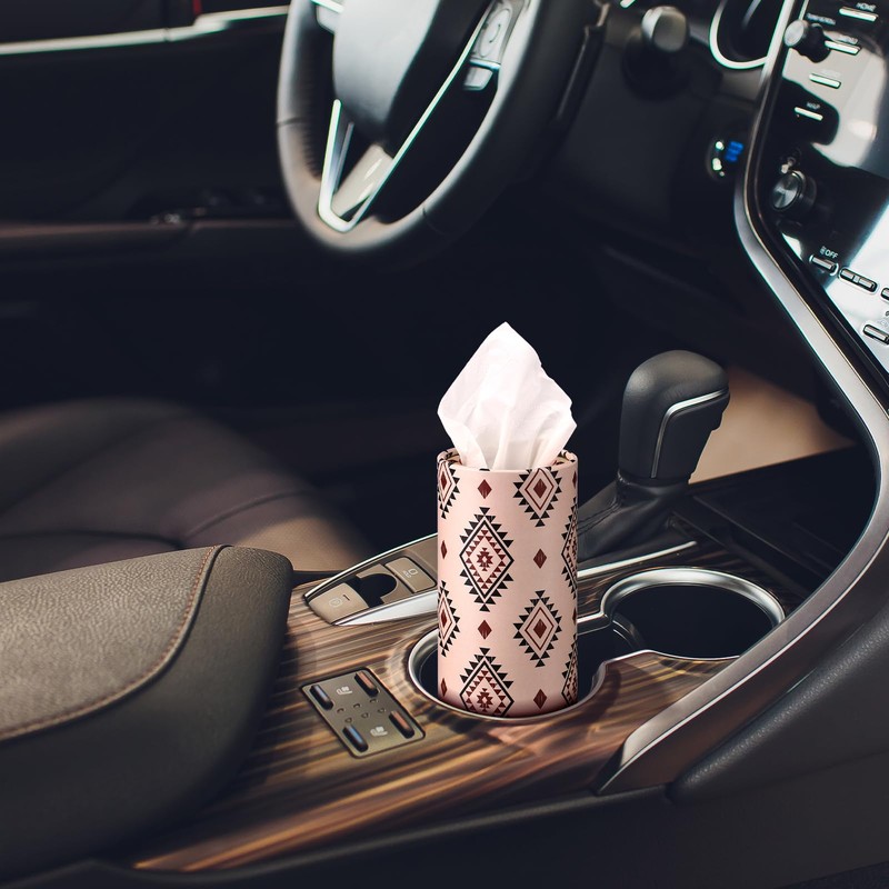 Yoande 4 Pack Car Tissue Holder with Facial Tissues Travel