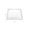 ICON 14176 Skylight, SL1619C, Clear