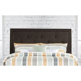 Hillsdale, Becker Full Upholstered Headboard, Black/Brown