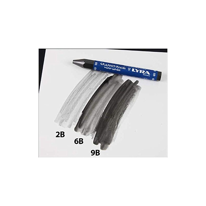LYRA Graphite Stick, Assorted degree Graphite stick set - Water