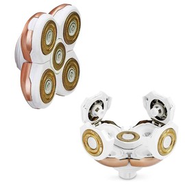 EwaCCen Women's Electric Shaver Replacement Heads : 5 Legs Hair Removal Razor Replacement Heads 4D Floating Heads Replacement Blades for Women