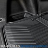 JOULARISE Cargo Mat Backrest Mats for 2021-2025 2026 Jeep Grand