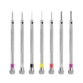 Precision Watchmaker Screwdriver, 7 Pieces Glasses Screwdriver, Watch Repair Kit, Mini Screwdriver, Suitable for Watches
