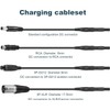 SGS Certified 42V 2A Scooter Charger with 5 Plugs Connections,