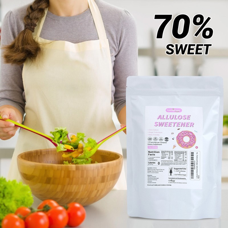 Luckycare 1 Pcs Luckycare Allulose Sweetener 1LBS - Pure Low