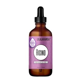 LilaLavanda – Aceite de Ricino Prensado en Frío – 118 ml | 100% puro sin aditivos – fortalece pestañas cejas y cabello – ideal para barba y uñas – acondicionador natural