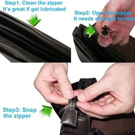 Set of 6 zip repair kit, replacement zip slider teeth, rescue zips, there size as detail, it has 3 sizes.