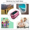 Pulse Oximeter, oximetro, Fingertip Pulse Oximeter pink
