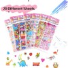 3D Stickers for Kids Toddlers Vivid Puffy Kids Stickers 10