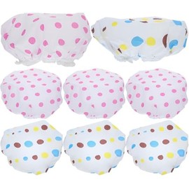 Gorro de Baño PVC para Ducha, Paquete de 8 Unidades