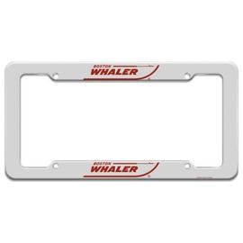 Boston Whaler Red Logo License Plate Tag Frame