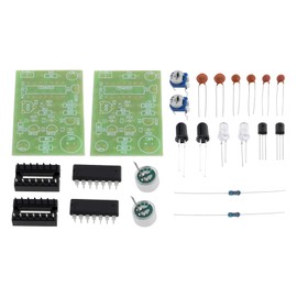 YINETTECH 2 Sets Electronic Candle Kit Soldering Practice Kit Compatible With Children Students Christmas Gift Electronics Kit Led DIY Kit