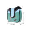 WOONEKY Golf Putter Headcover Pu Leather Square Shape Cover with