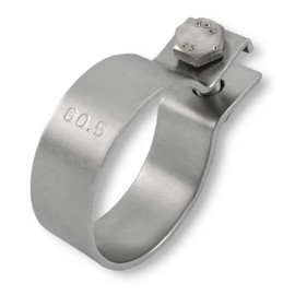DIN Clamp Stainless Steel Solid Clamp Pipe Clamps from 30.2 - 124.5 mm (60.5 mm - 2.38 Inches)