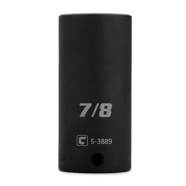 Capri Tools 7/8 in. Deep Impact Socket, 3/8-Inch Drive, 12-Point, SAE