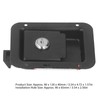 Travel Trailer Lock Heavy Duty Stainless Steel Versatile Flush Mount