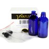 Vivaplex, Cobalt Blue, 4 oz Glass Bottles, with Glass Eye