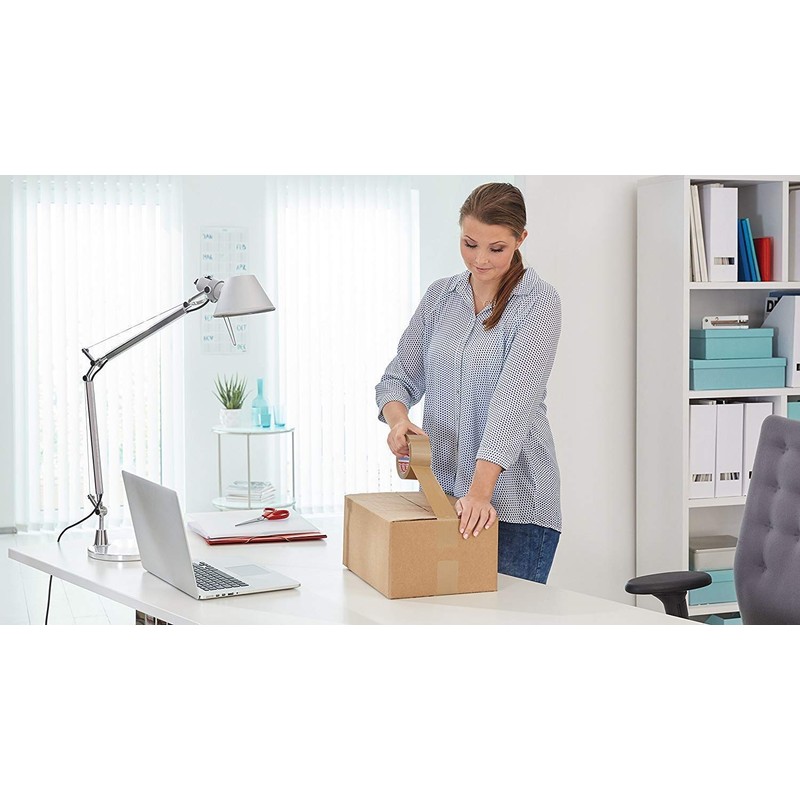 TESA Parcel Tape Brown Quiet Unrolling 50 mm Wide 66