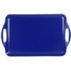 Calypso Basics Melamine Rectangular Serving/Ottoman Tray, Rectangle, Indigo