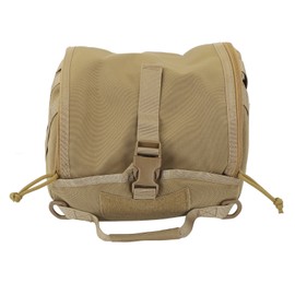 Camping Helmet Bag Canvas Scratch Prevention Adjustable Helmet Storage Bag For Hard Hats Helmet Khaki