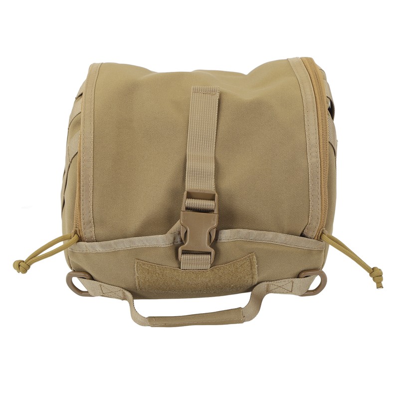 Camping Helmet Bag Canvas Scratch Prevention Adjustable Helmet Storage Bag