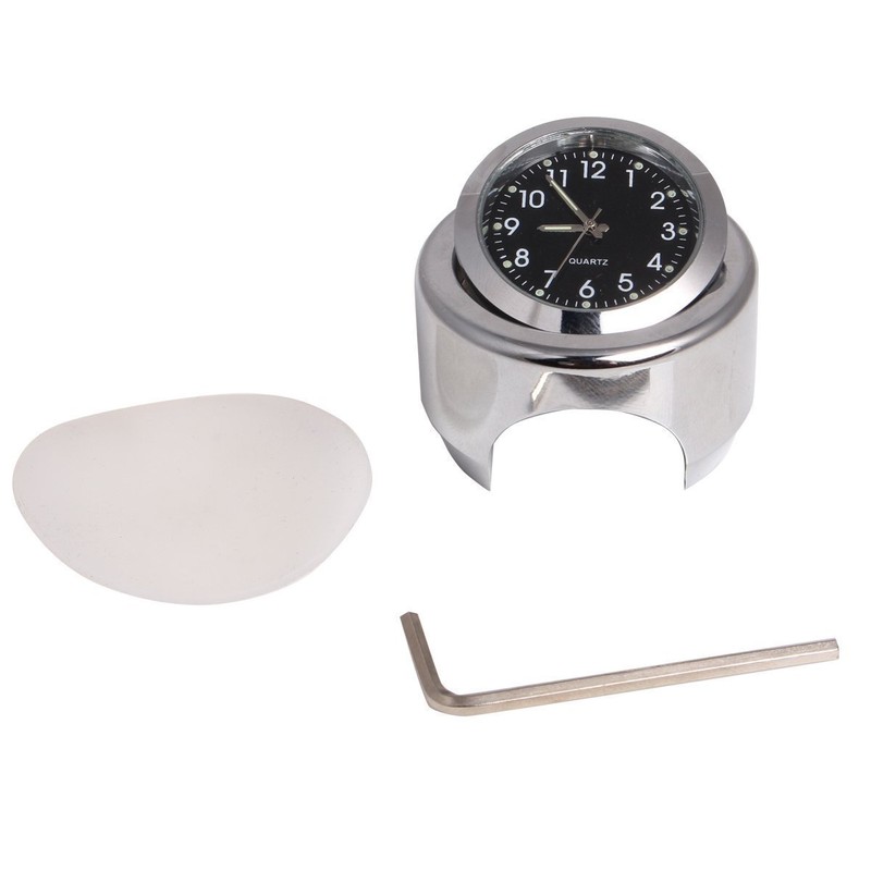 ZYTC Motorcycle Analog Watch Luminous Handlebar Dial Clock Bike Bicycle