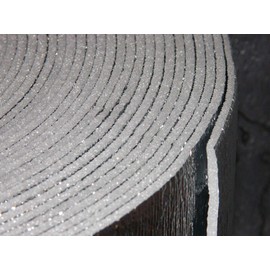 US Energy Products AD5mm Reflective Foam Core Insulation, Cold and Heat Shield, Radiant Barrier, Thermal Insulation 48''X25ft 100sqft R8