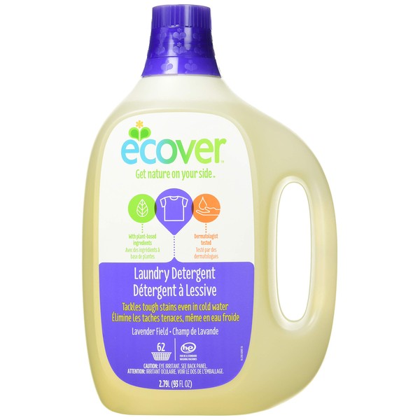 Ecover Laundry Detergent, Lavender, 93 Ounce