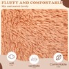 VitalCozy 6 Pcs Faux Fur Throw Pillow Covers Fluffy Couch