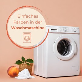 simplicol Intensive Peach Splash Textile Dye: Easy to Dye in the Washing Machine