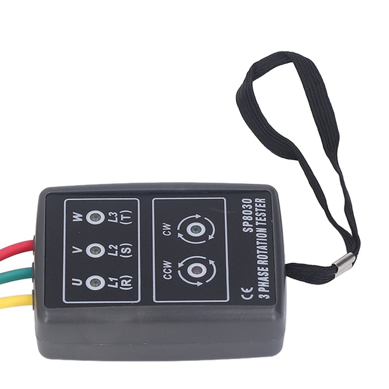 Phase Rotation Meter 5 LED Indicator No Battery Design 3