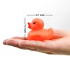 JOYIN 6 Prefilled Easter Eggs with Luminous Floating Duck Bath
